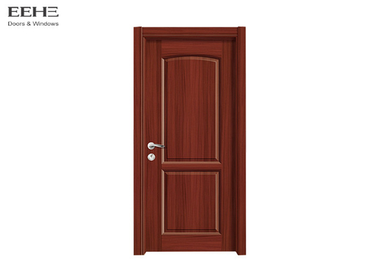 Στεγανή κόκκινη κοίλη πόρτα ξυλείας πυρήνων για κατοικημένο εύκολο να εγκαταστήσει